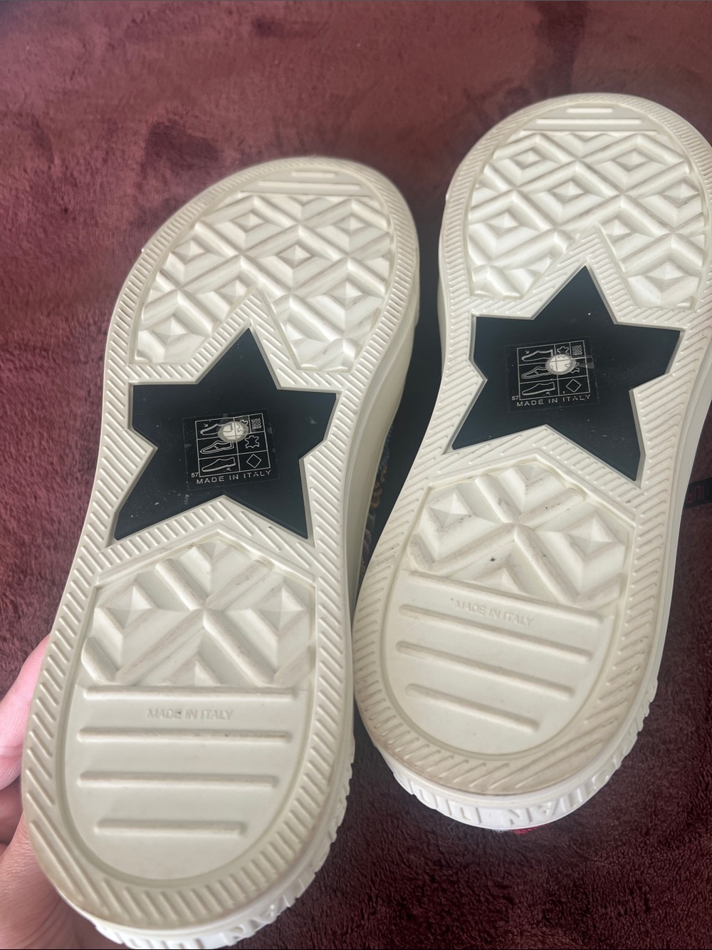 Dior Embroidered Low-Top Sneakers - Picture 4 of 4